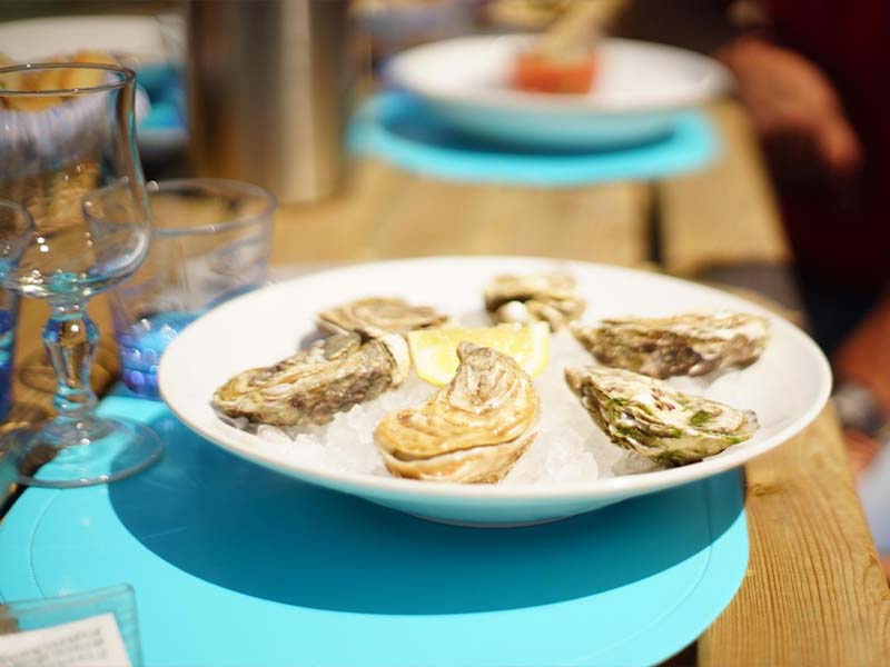 Restaurant fruits de mer Courseulles-sur-Mer